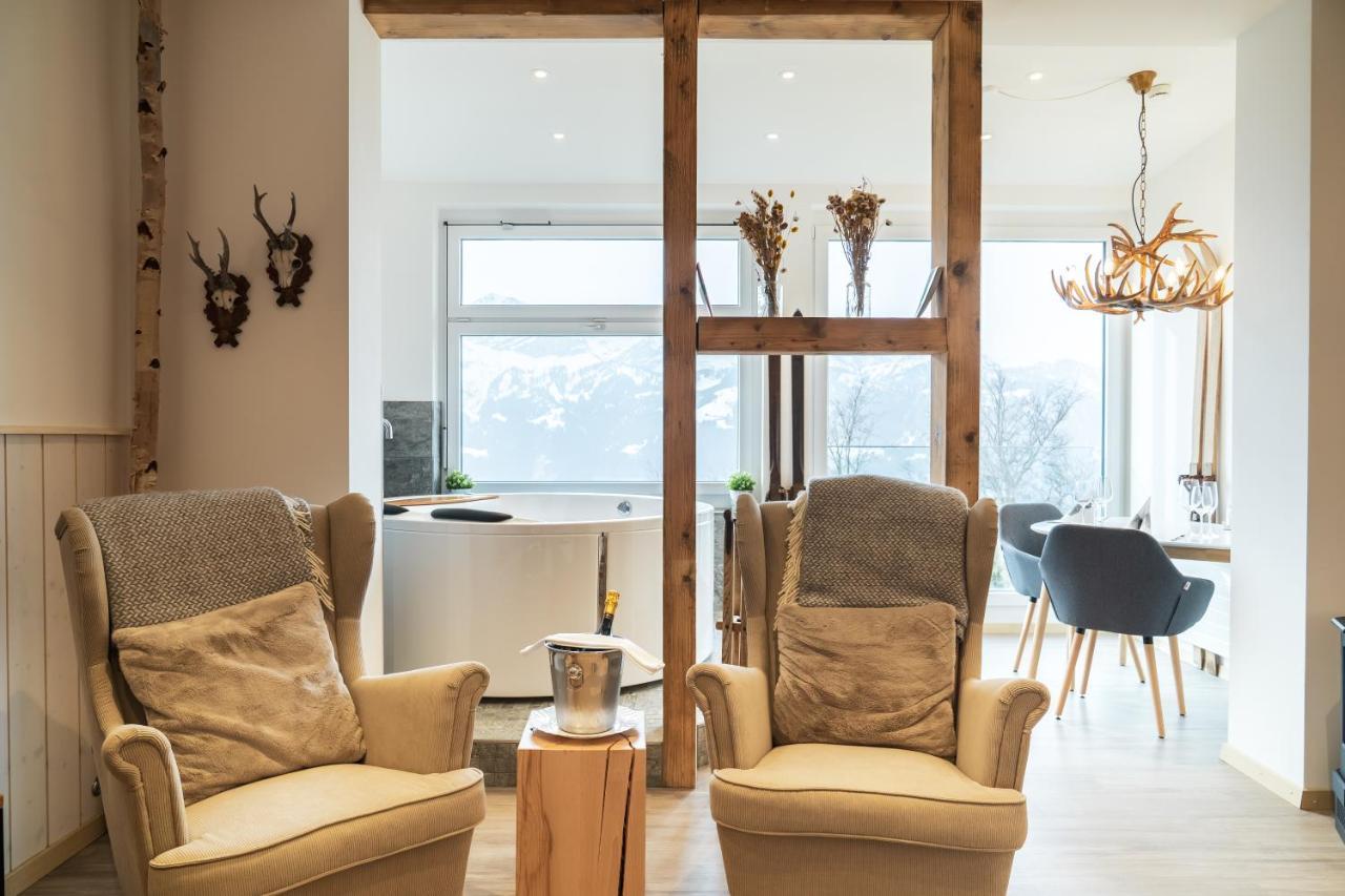Hotel Zeit & Traum Privat Spa Beatenberg Bagian luar foto