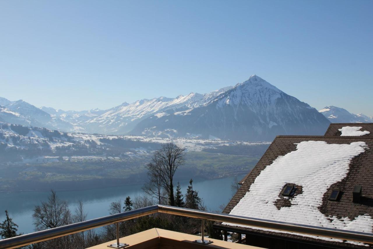 Hotel Zeit & Traum Privat Spa Beatenberg Bagian luar foto