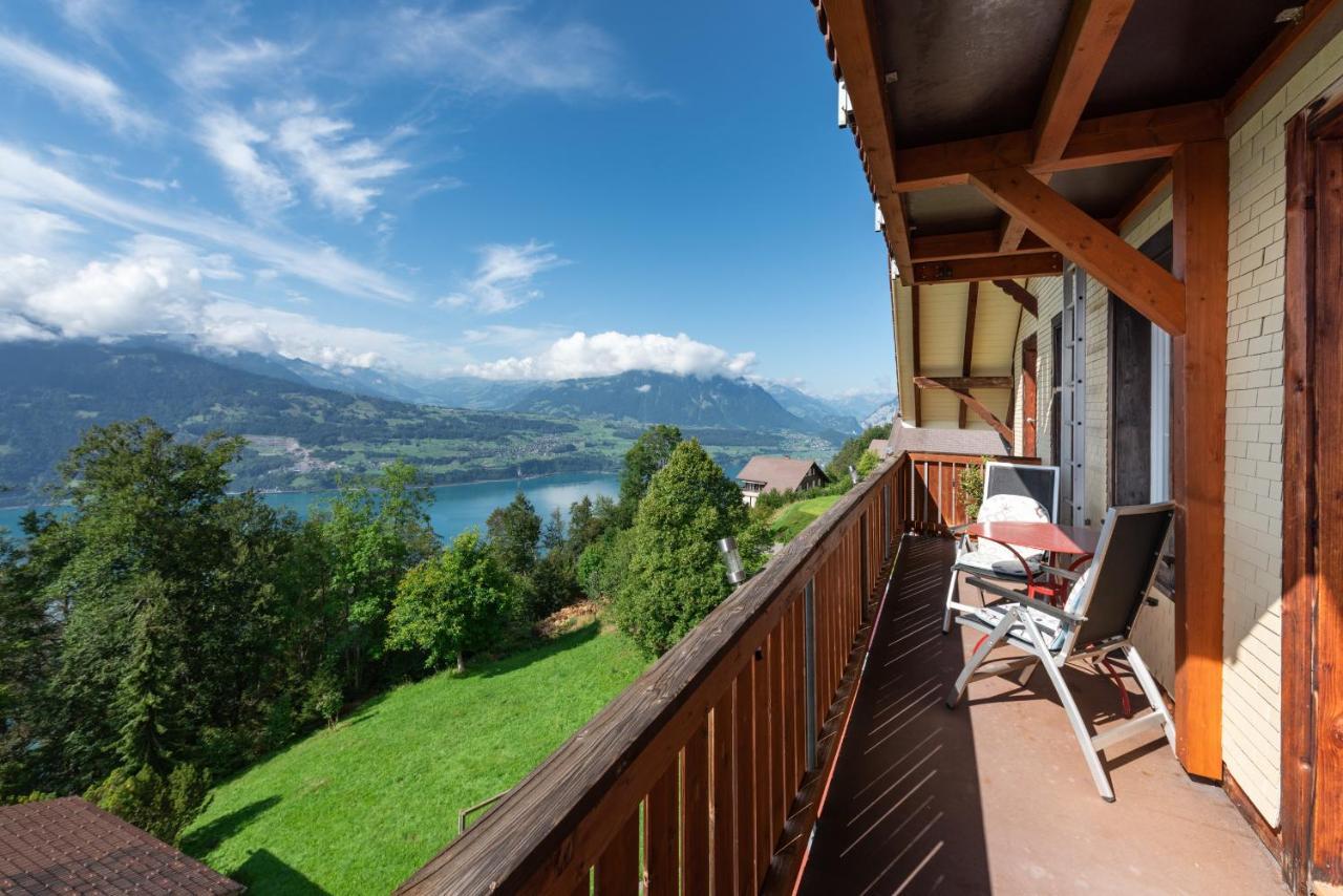 Hotel Zeit & Traum Privat Spa Beatenberg Bagian luar foto