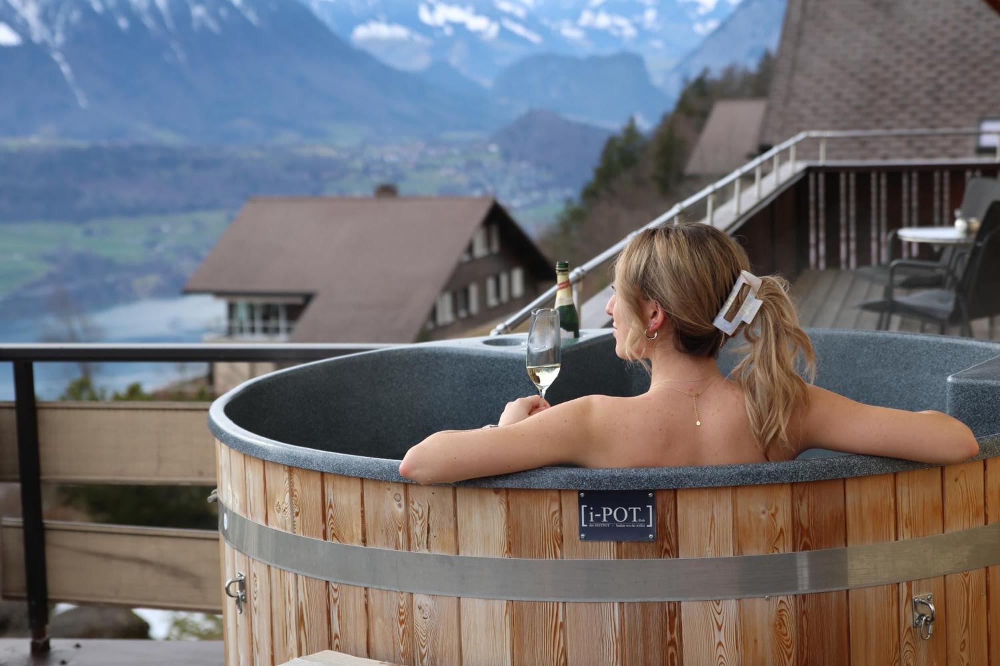 Hotel Zeit & Traum Privat Spa Beatenberg Bagian luar foto